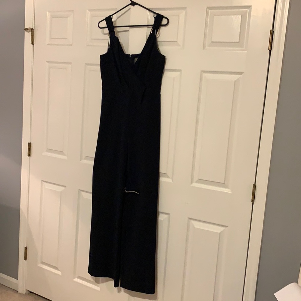 Vince Camuto Navy Blue Jumpsuit